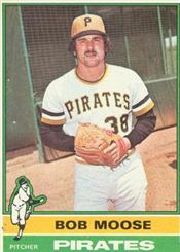 1976 Topps Baseball Cards      476     Bob Moose